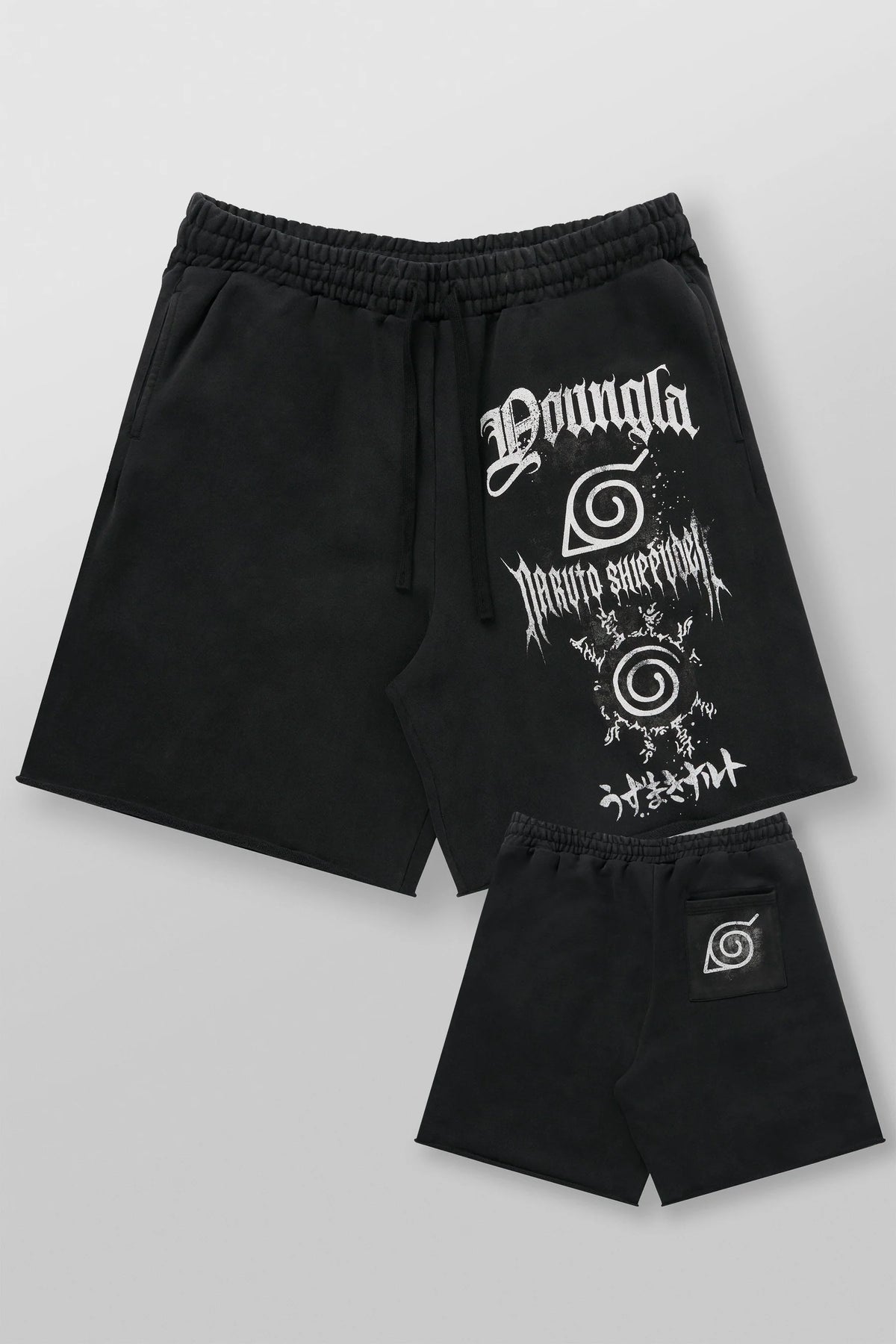 YOUNGLA 1002 - Naruto Sweat Shorts Sealing Formula