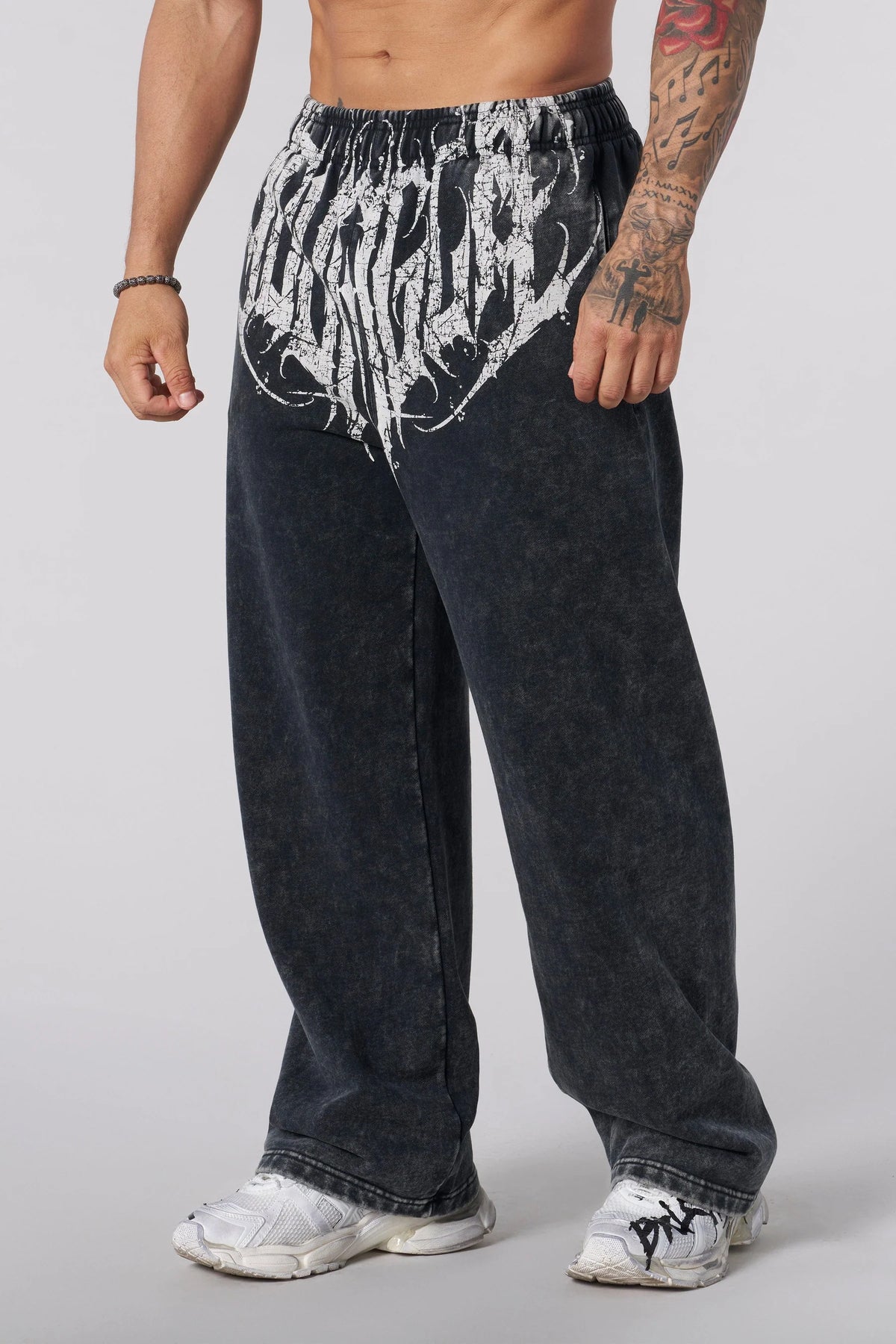 YOUNGLA 2079 - Dark Wave Joggers