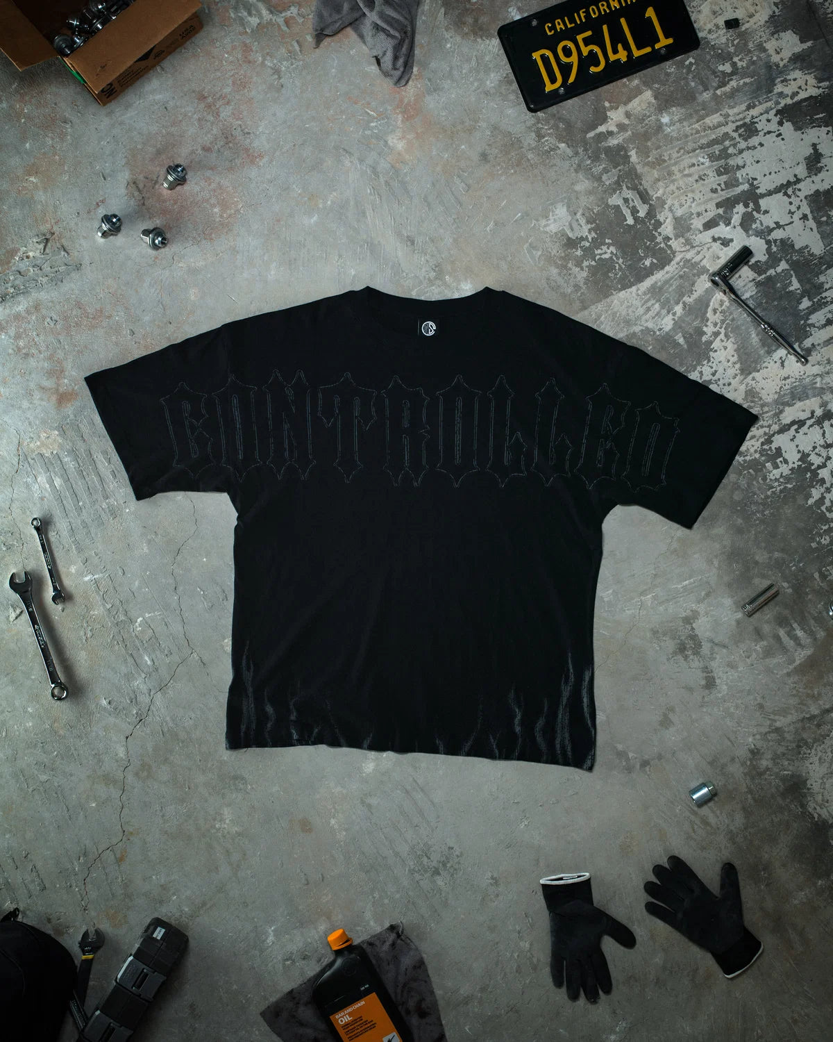 CONTROLLED INSANITY Supercharged Lightweight Tee