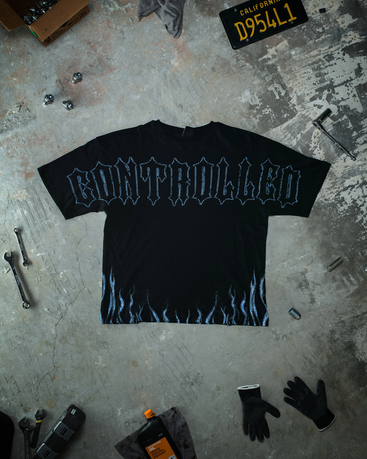 CONTROLLED INSANITY Supercharged Lightweight Tee