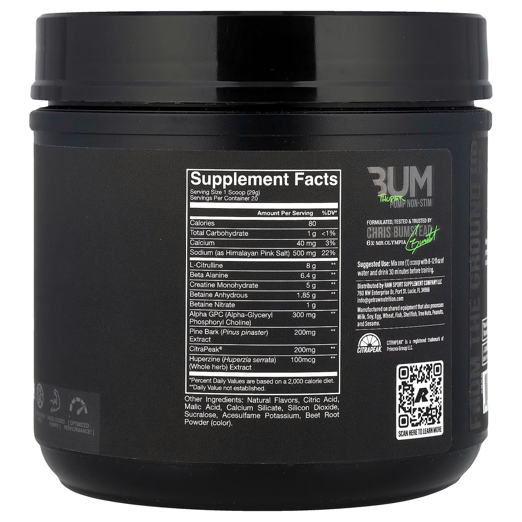 RAW THUPER THAVAGE PWO - 20 SERV (622 G)