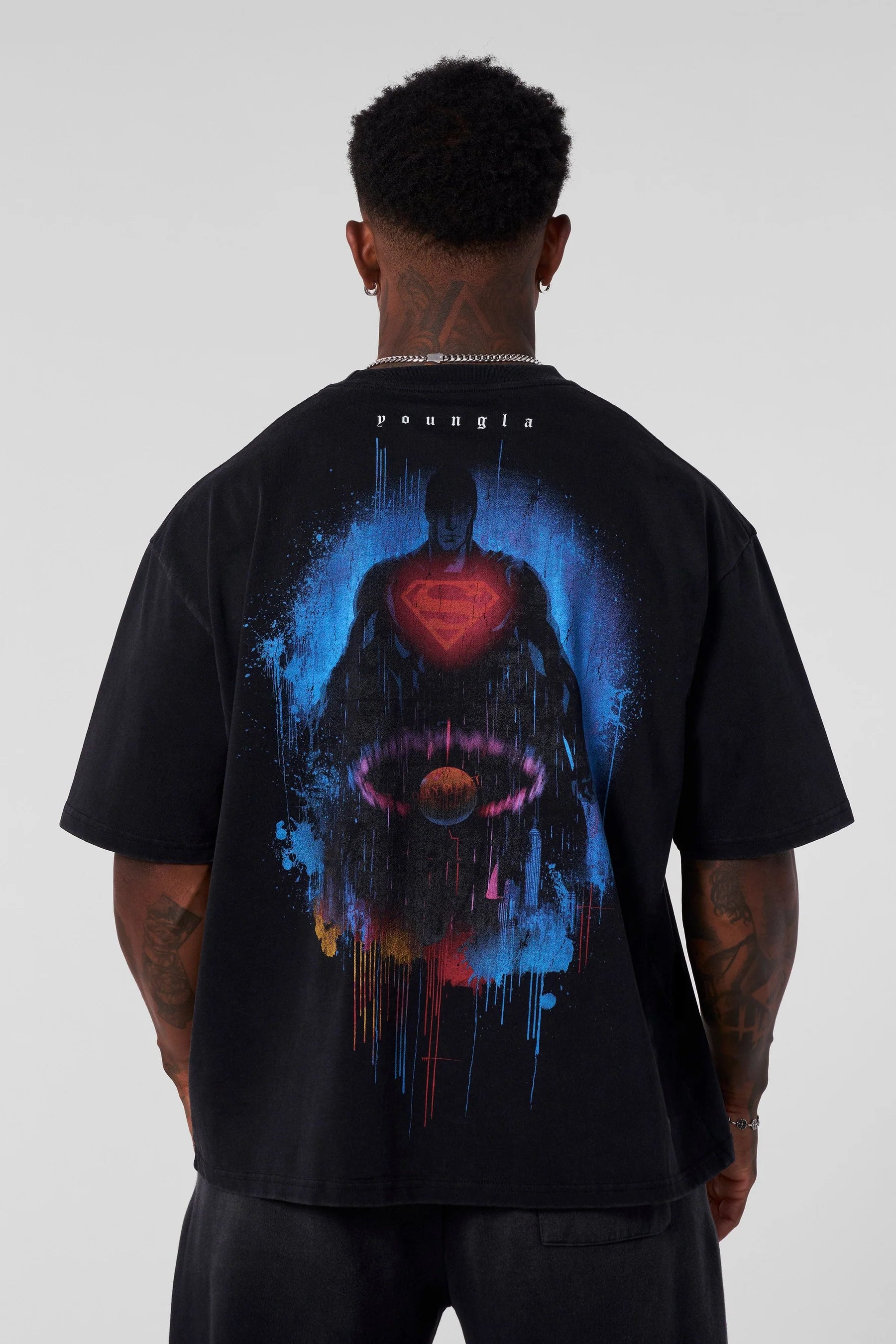 YOUNGLA 4044 - Superman Graphic Tees