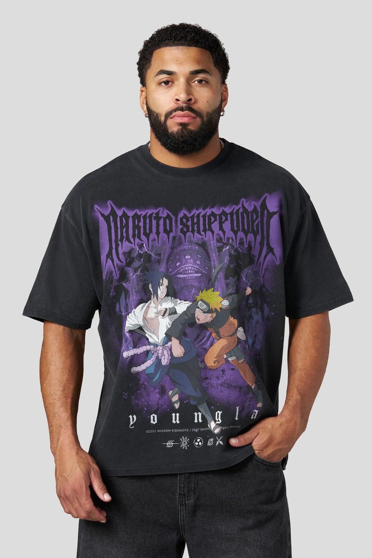 YOUNGLA 4319 - Naruto Artwork Tees Battle