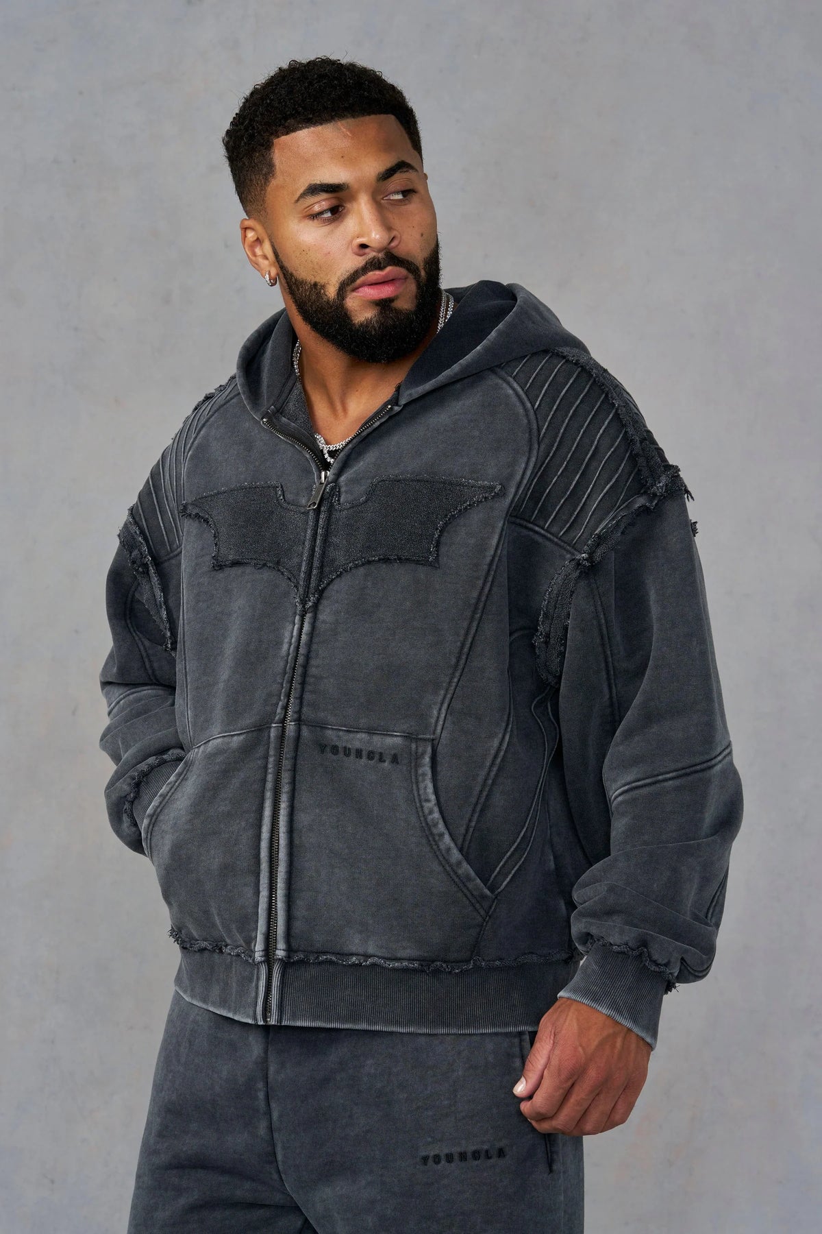 YOUNGLA 5209 - Batman Armored Zip-Up