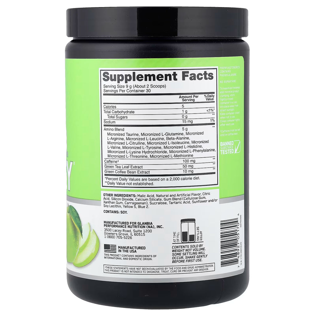 ON AMINO ENERGY - 30 SERVICIOS (270 G)
