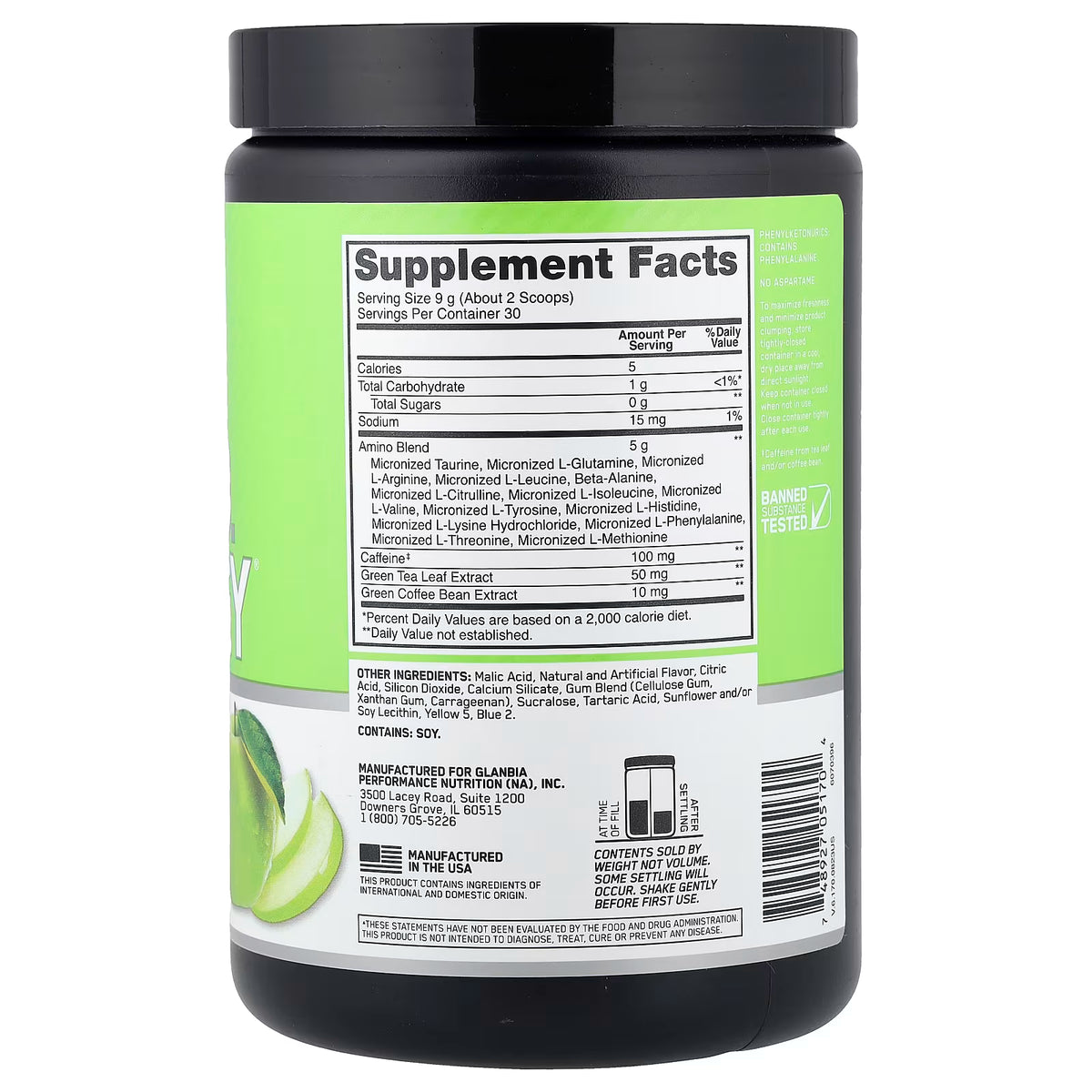ON AMINO ENERGY - 30 SERVICIOS (270 G)