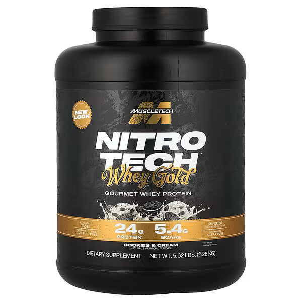 MT NITRO-TECH WHEY GOLD 5.03 LBS - 68 SERVICIOS