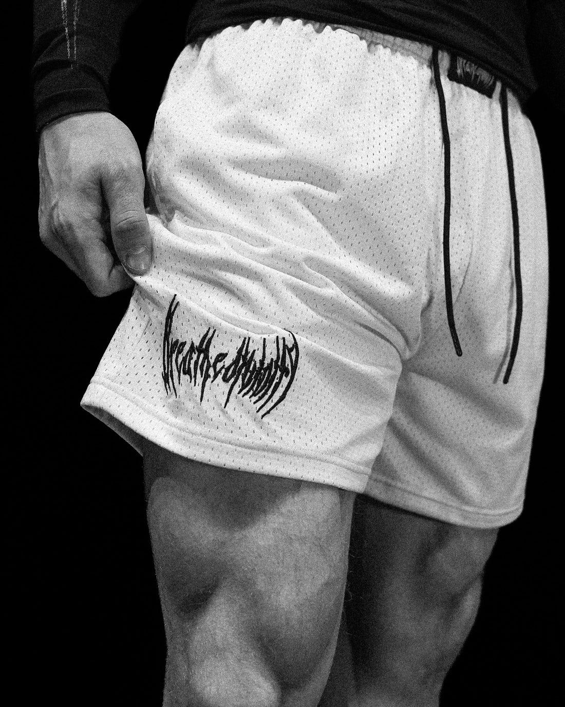 Breathedivinity Omega Embroidery Shorts