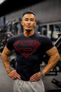 YOUNGLA 4117 - SUPERMAN COMPRESSION TEES