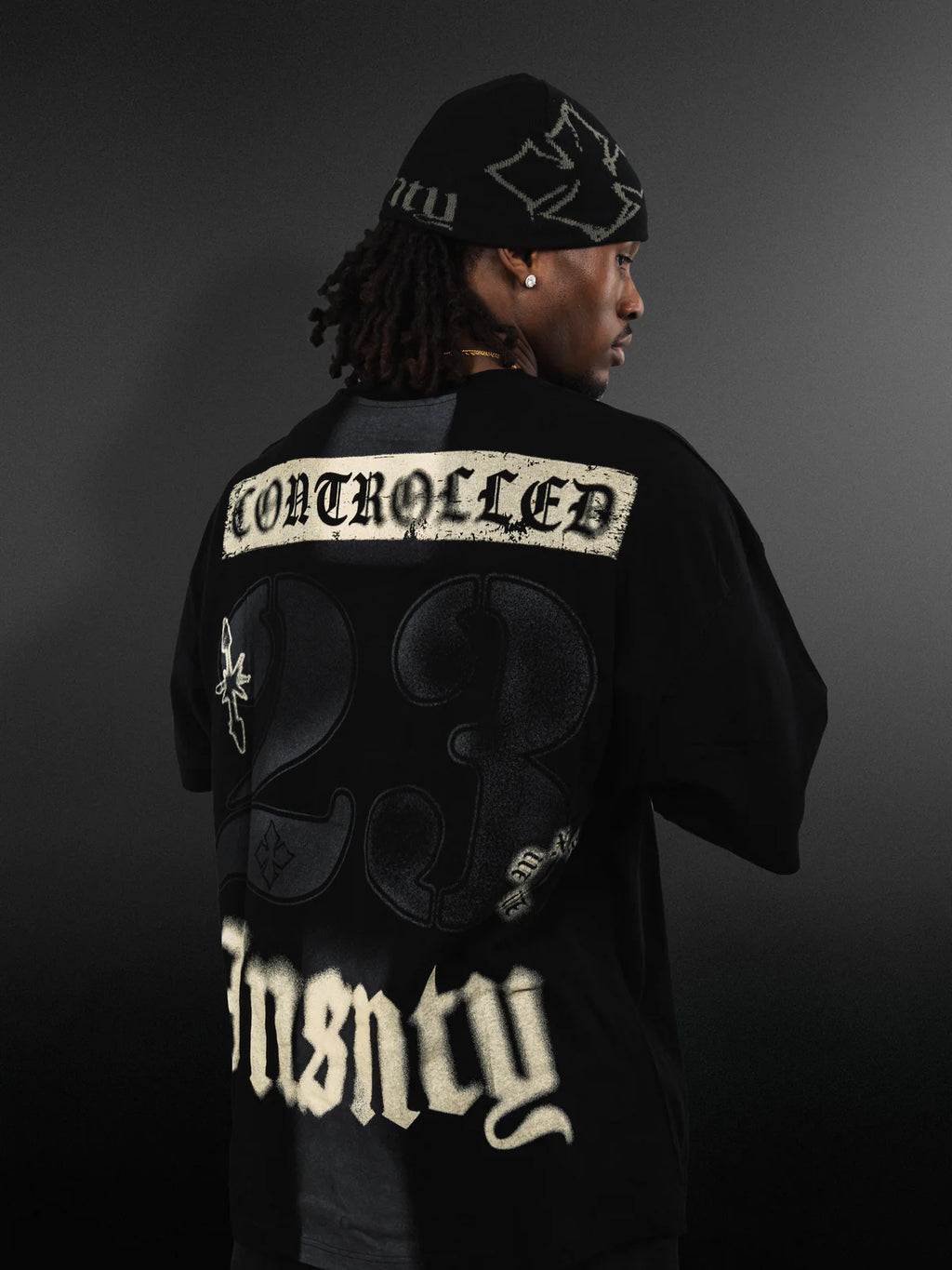 CONTROLLED INSANITY Faded Tee