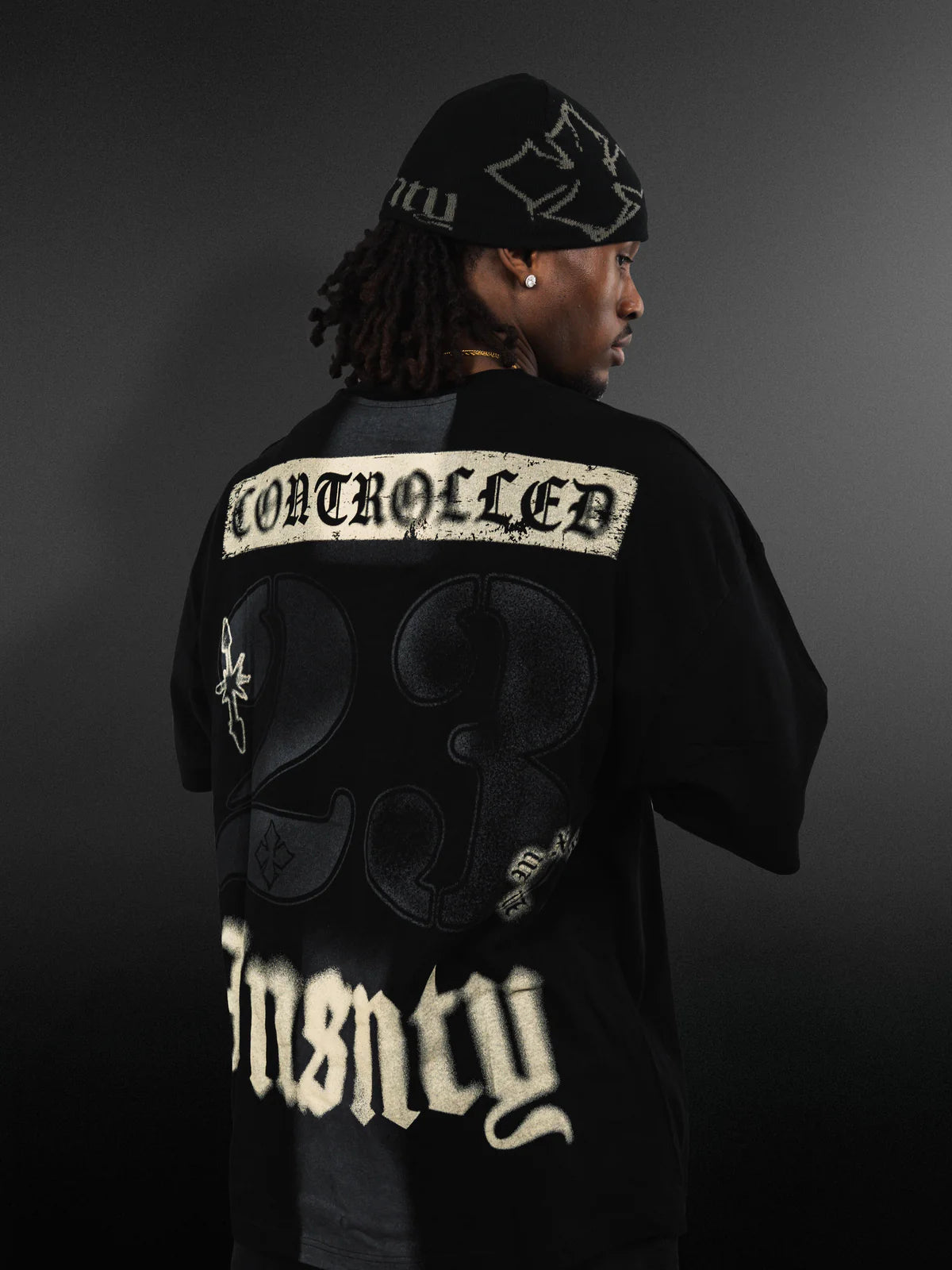 CONTROLLED INSANITY Faded Tee