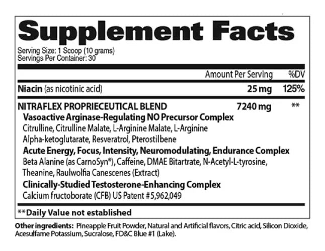 GA NITRAFLEX - 30 SERVICIOS