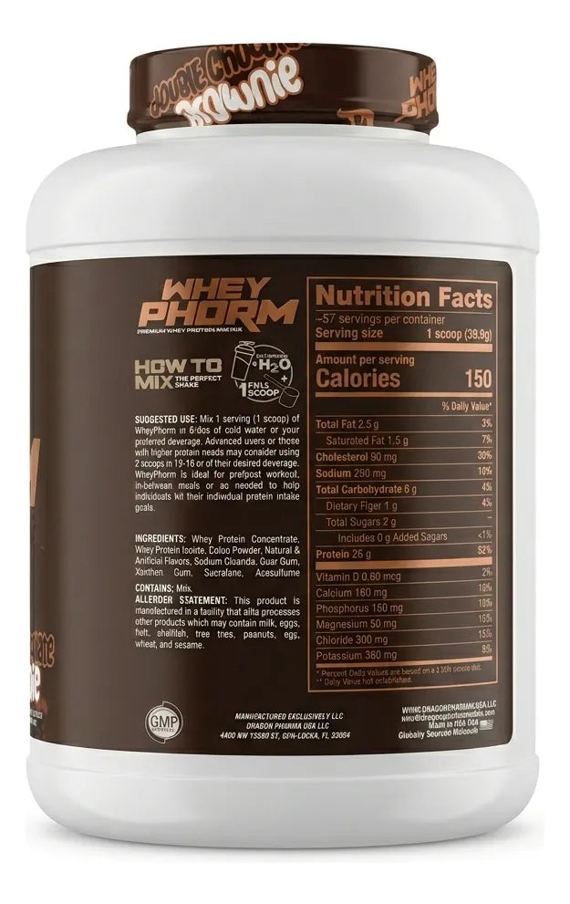 DRAGON WHEYPHORM 5 LBS - 57 SERVICIOS