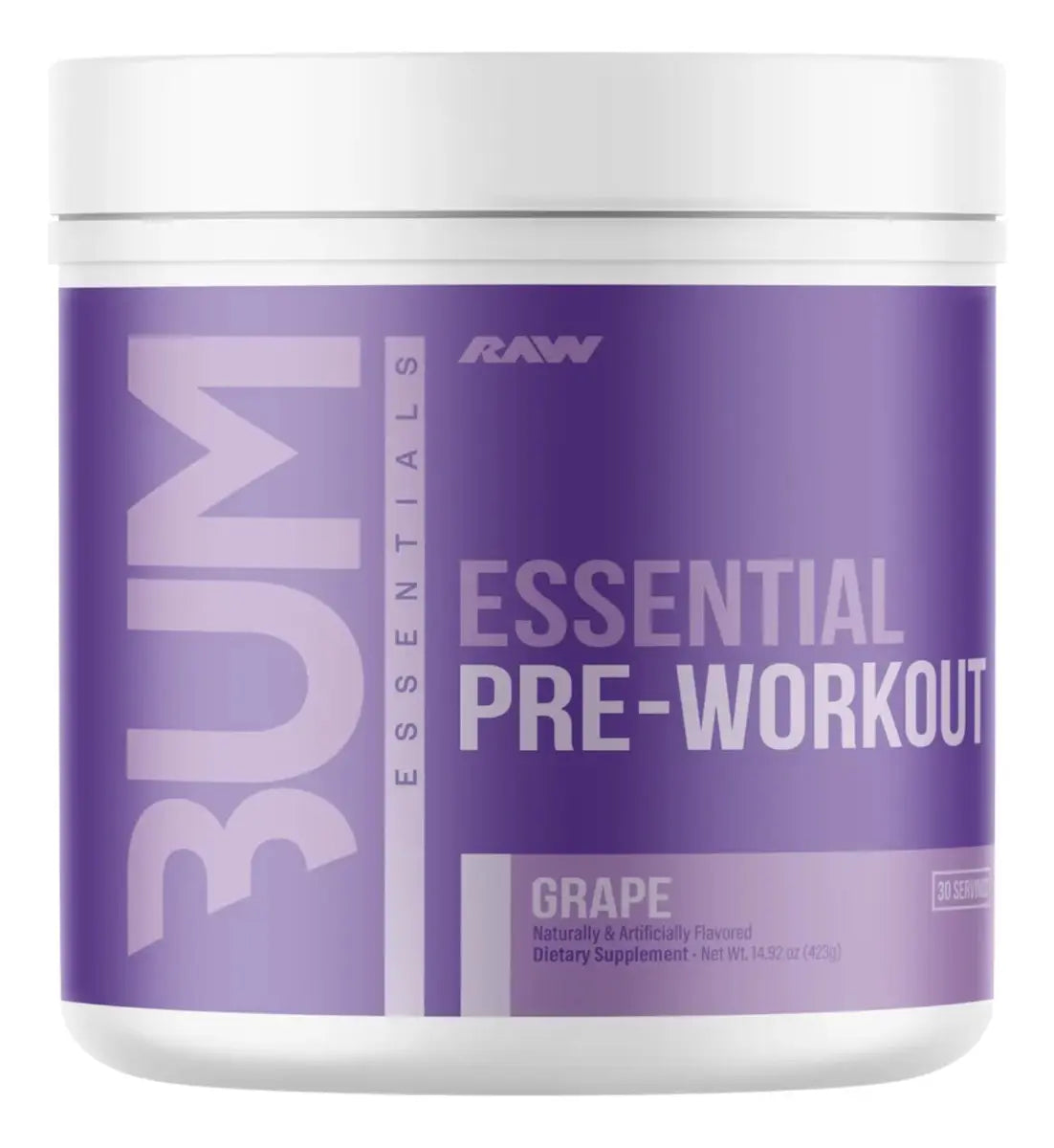 RAW CBUM ESSENTIAL PWO - 30 SERVICIOS (405 G)