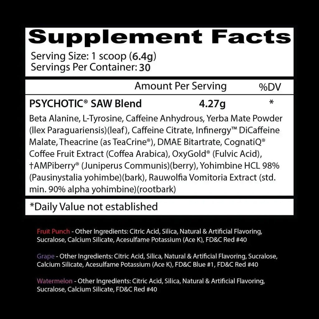 INS SAW PSYCHOTIC - 30 SERVICIOS
