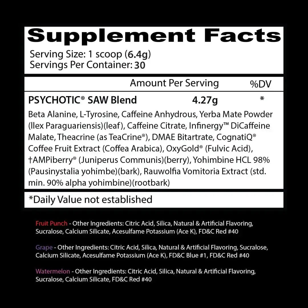 INS SAW PSYCHOTIC - 30 SERVICIOS