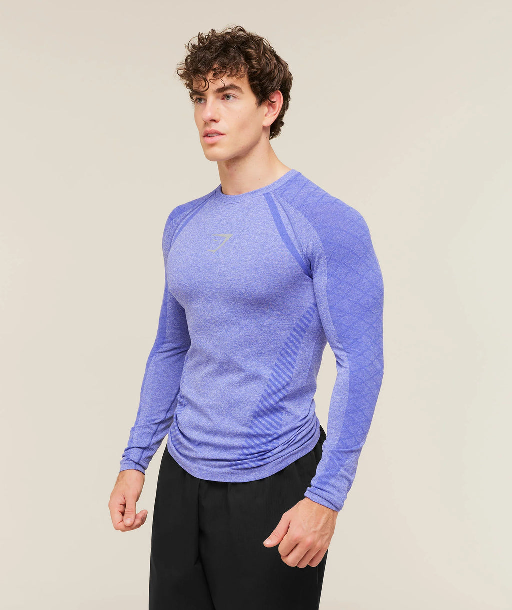 Gymshark Devant Seamless Long Sleeve T-Shirt