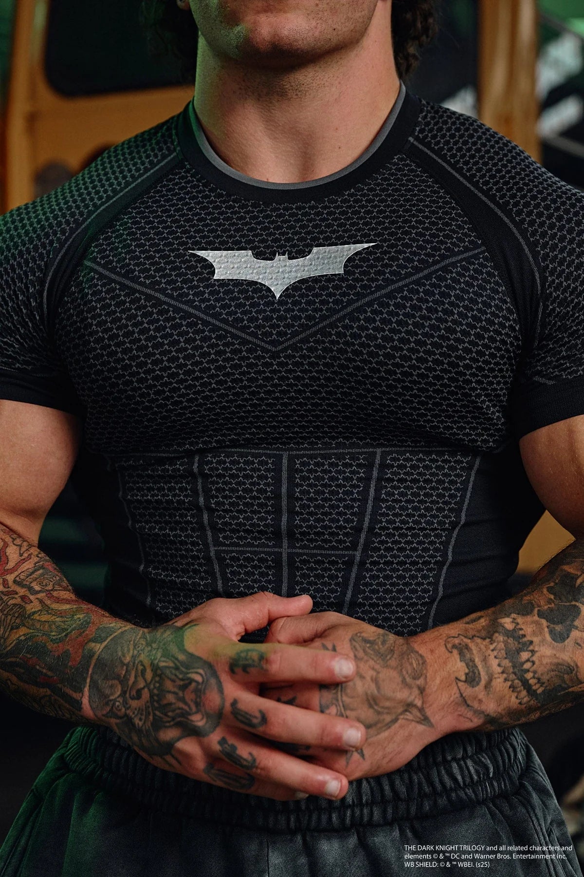 YOUNGLA 4259 - BATMAN COMPRESSION TEES