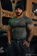 YOUNGLA 4259 - BATMAN COMPRESSION TEES