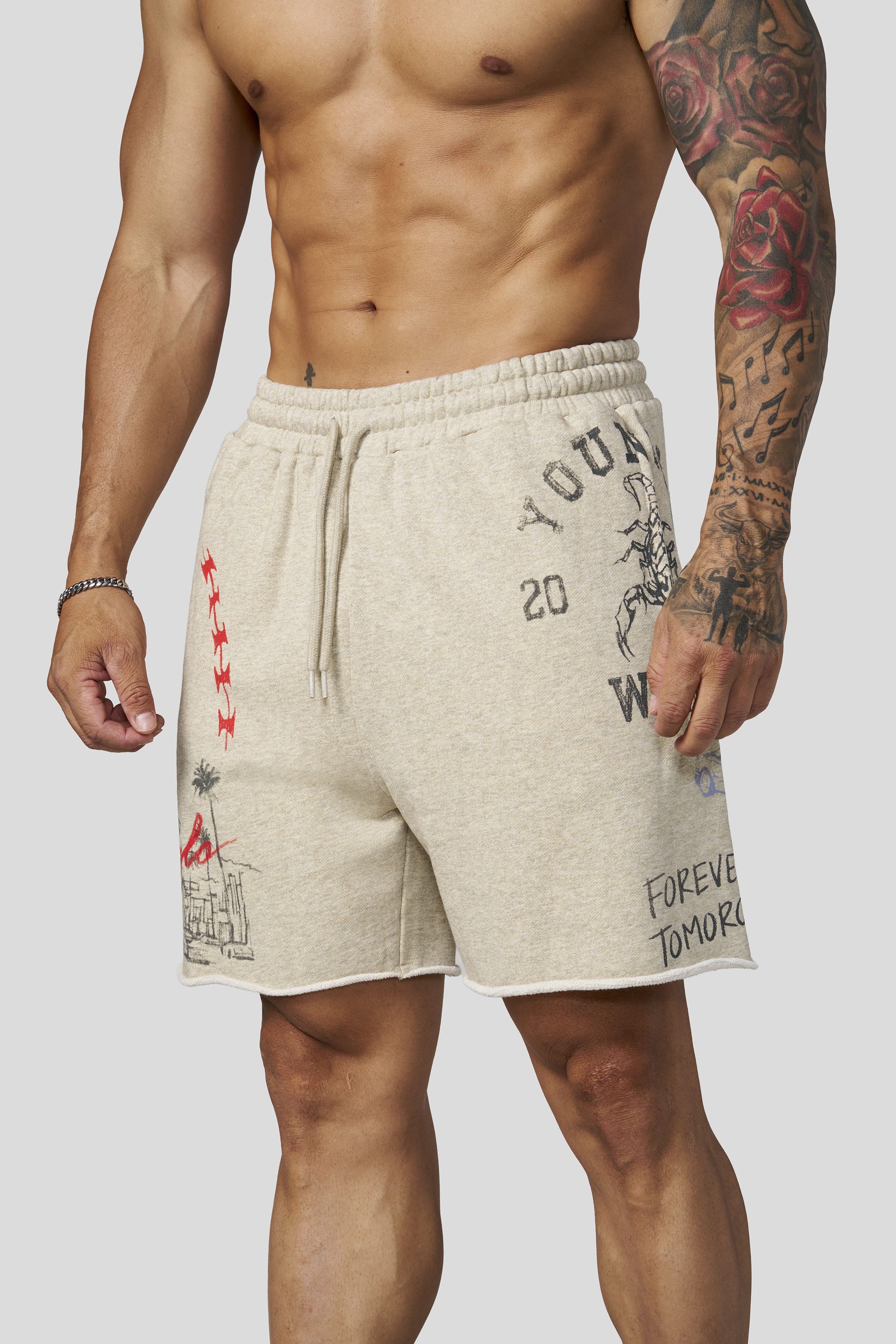 YOUNGLA 1066 - Sketch Shorts