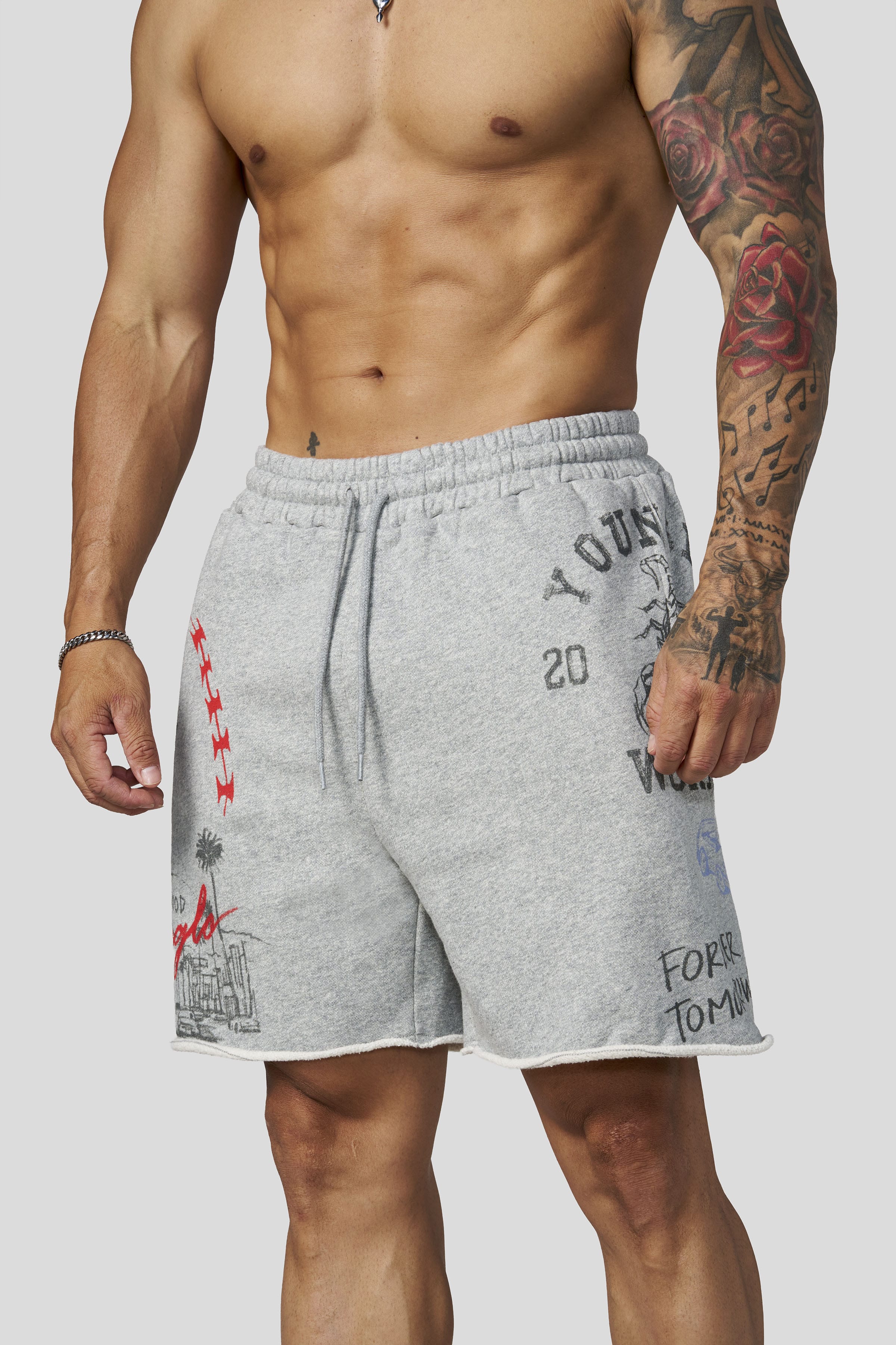 YOUNGLA 1066 - Sketch Shorts