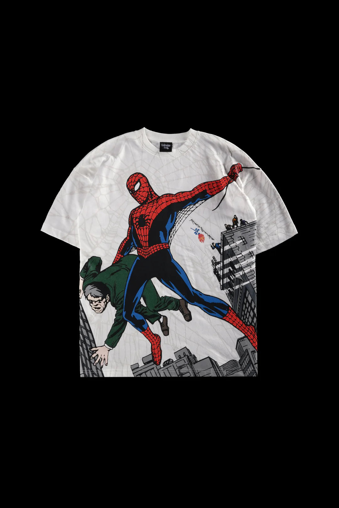 CIVIL REGIME Amazing Fantasy American Classic Oversized Tee in Butter