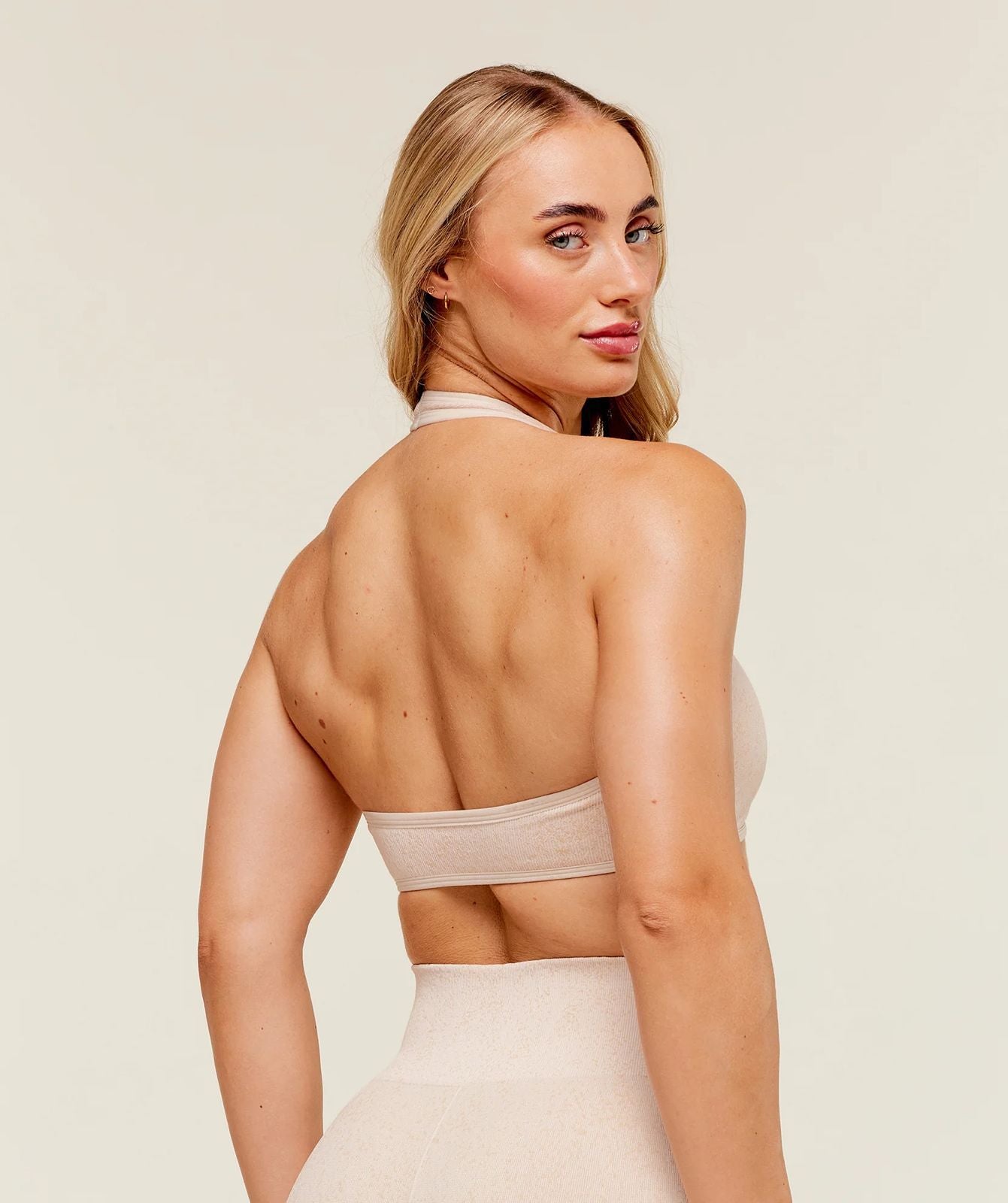 GYMSHARK Sports bra Adapt fleck x whitney halterneck