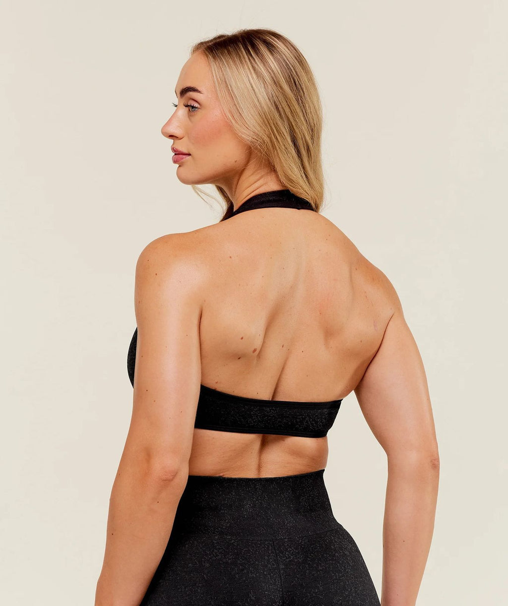 GYMSHARK Sports bra Adapt fleck x whitney halterneck
