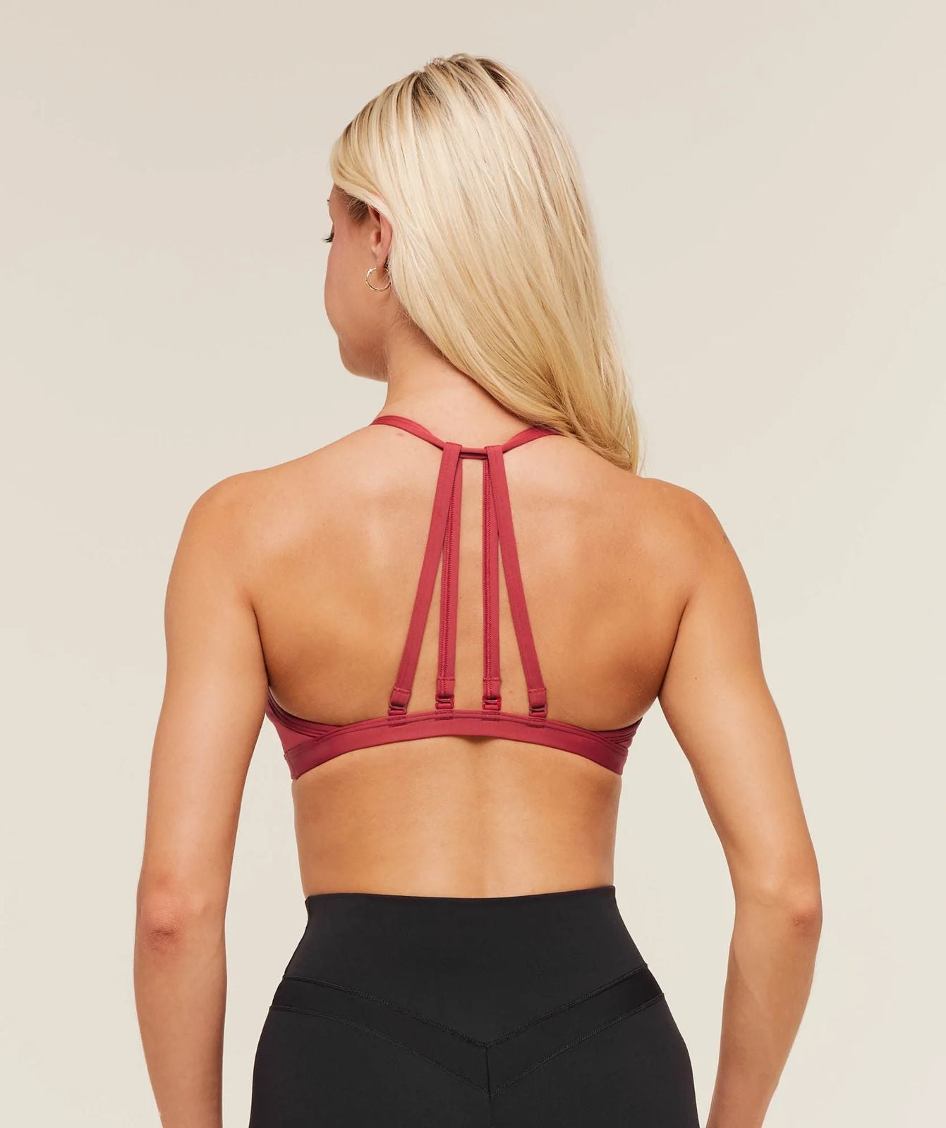 GYMSHARK SPORTS BRA Minimal Athletic Burgundy