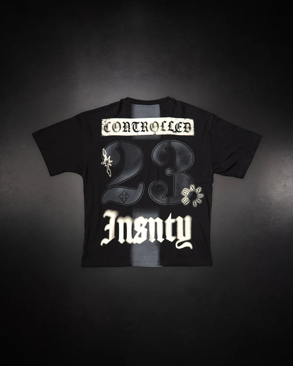 CONTROLLED INSANITY Faded Tee