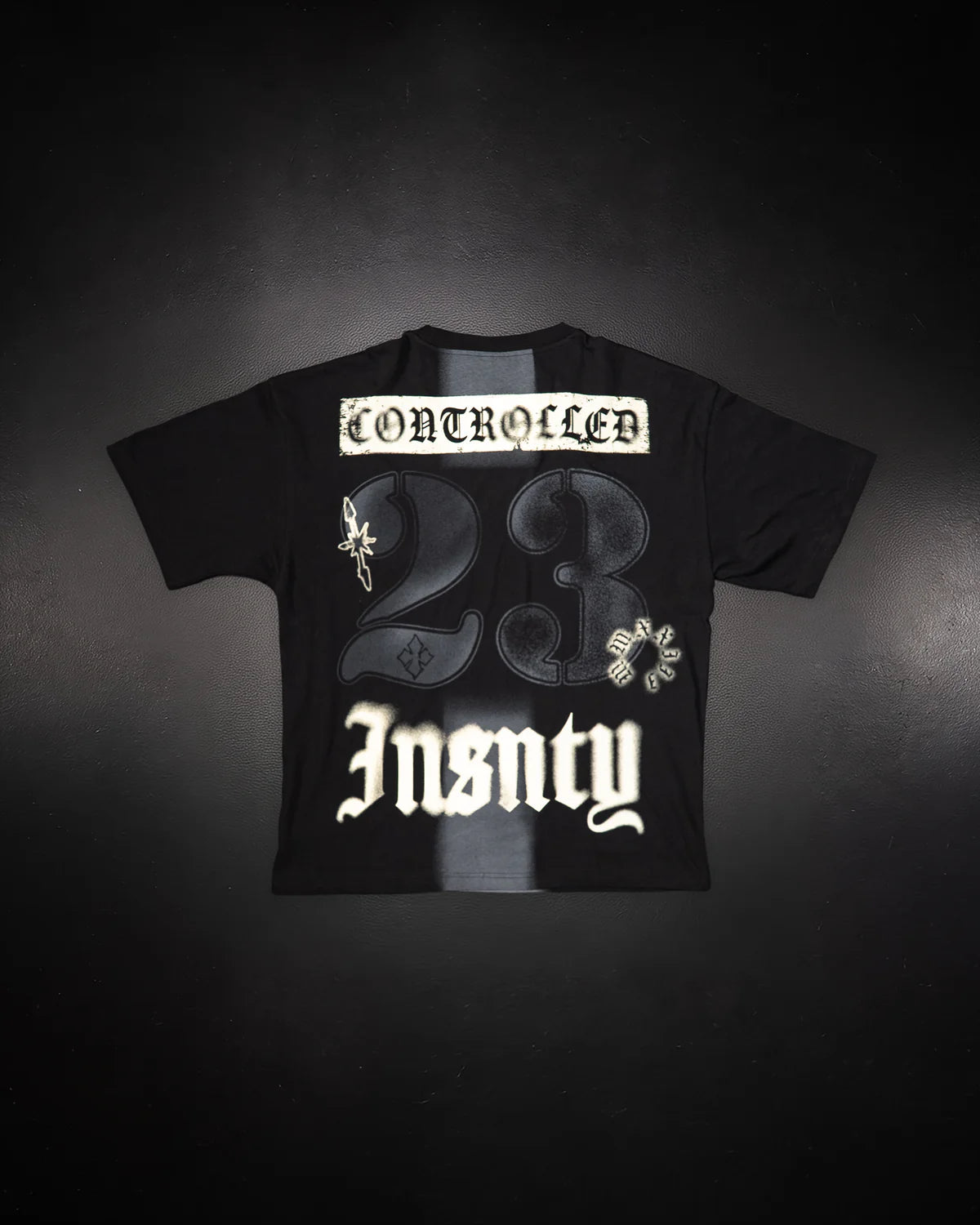 CONTROLLED INSANITY Faded Tee