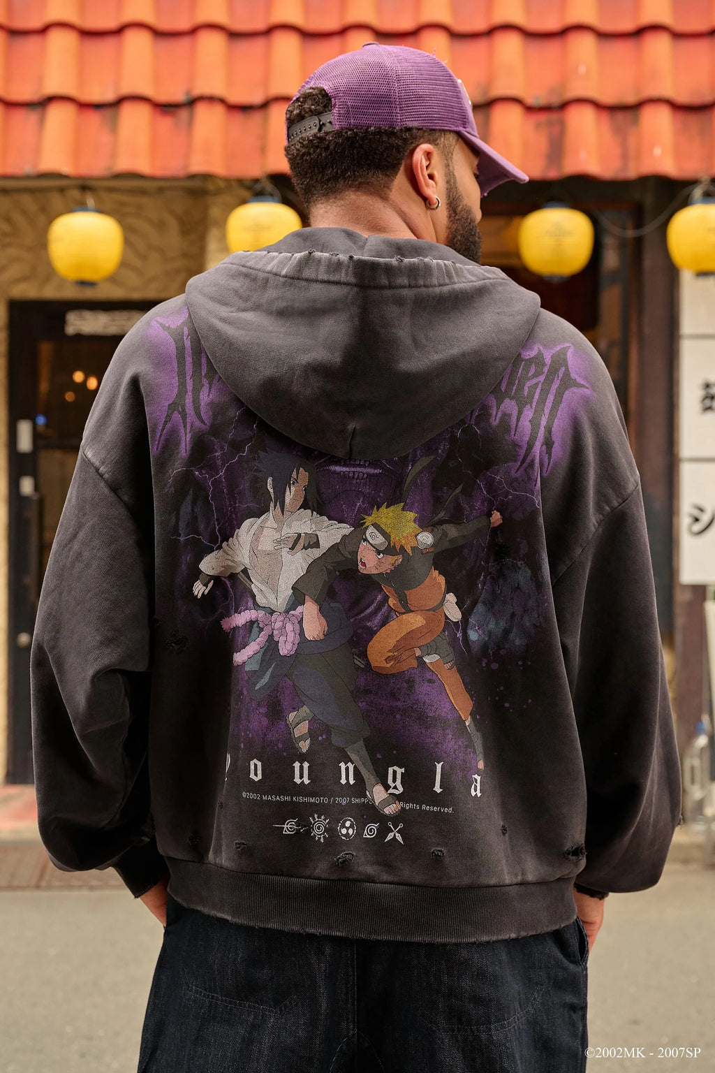 YOUNGLA 5086 - Naruto Zip-Up Hoodies Battle