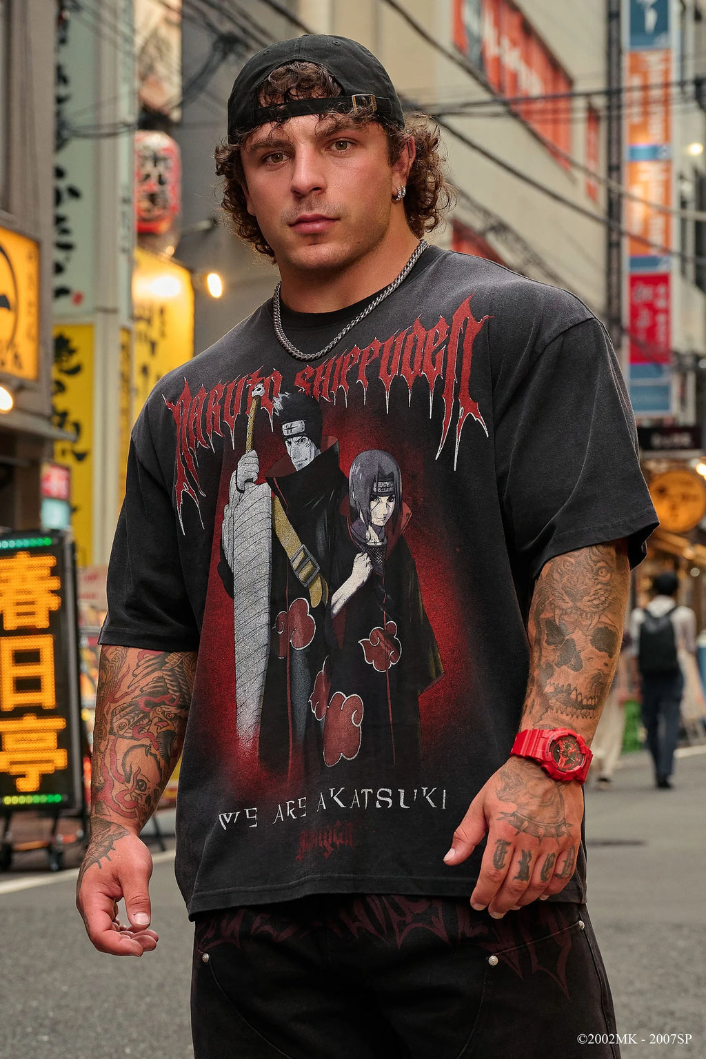 YOUNGLA 4319 - Naruto Artwork Tees Itachi y Kisame