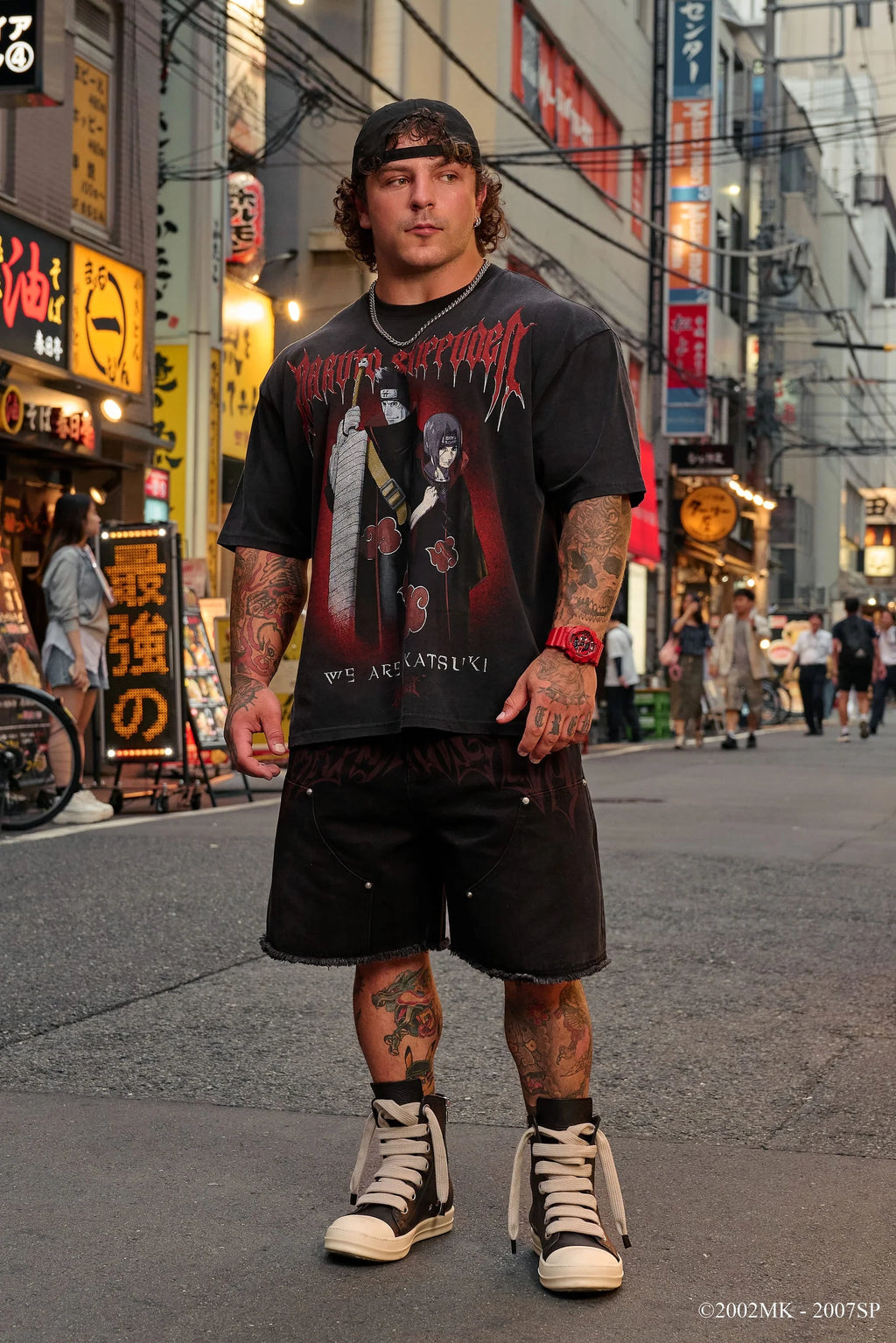 YOUNGLA 4319 - Naruto Artwork Tees Itachi y Kisame