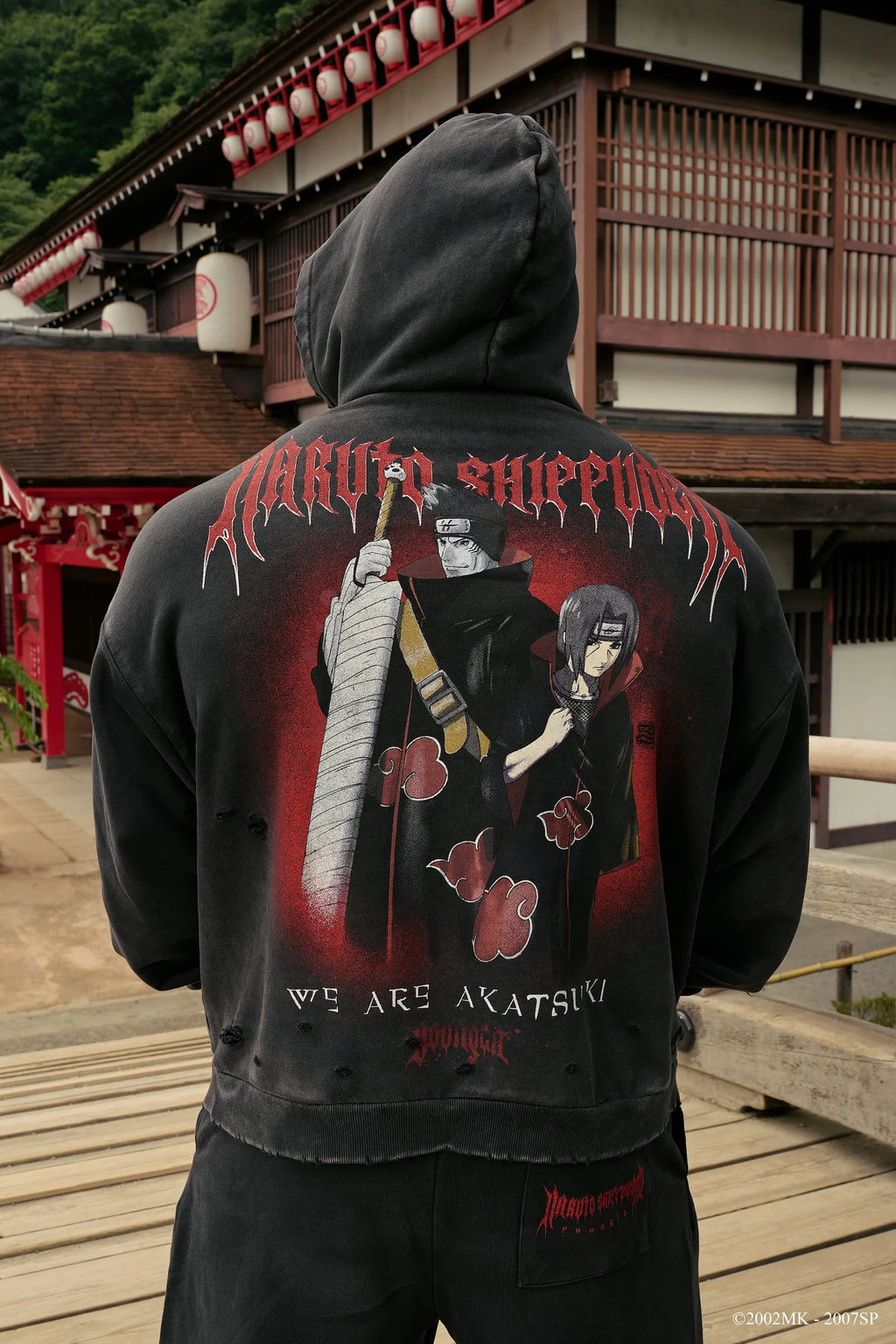 YOUNGLA 5086 - Naruto Zip-Up Hoodies Itachi y Kisame