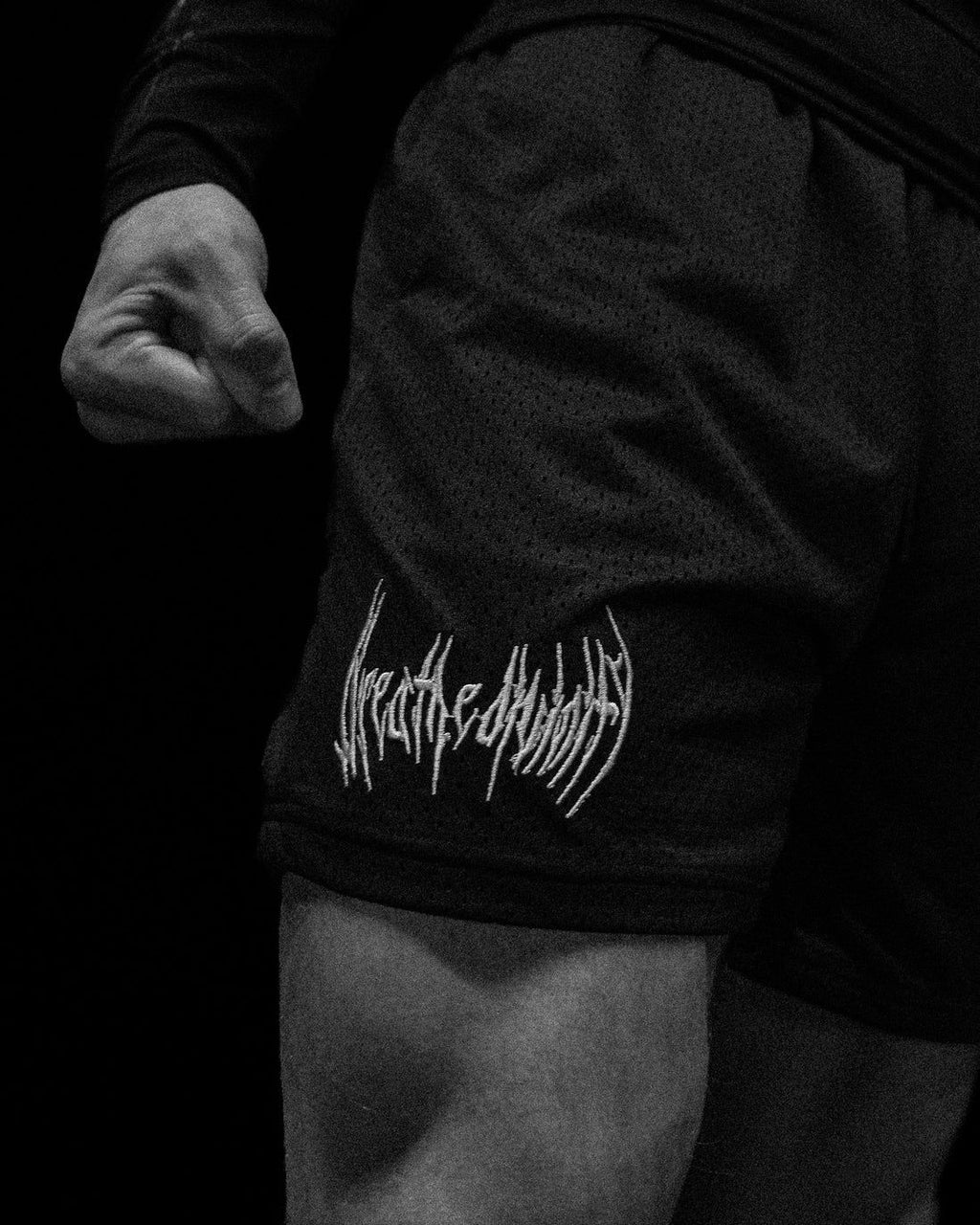 Breathedivinity Omega Embroidery Shorts