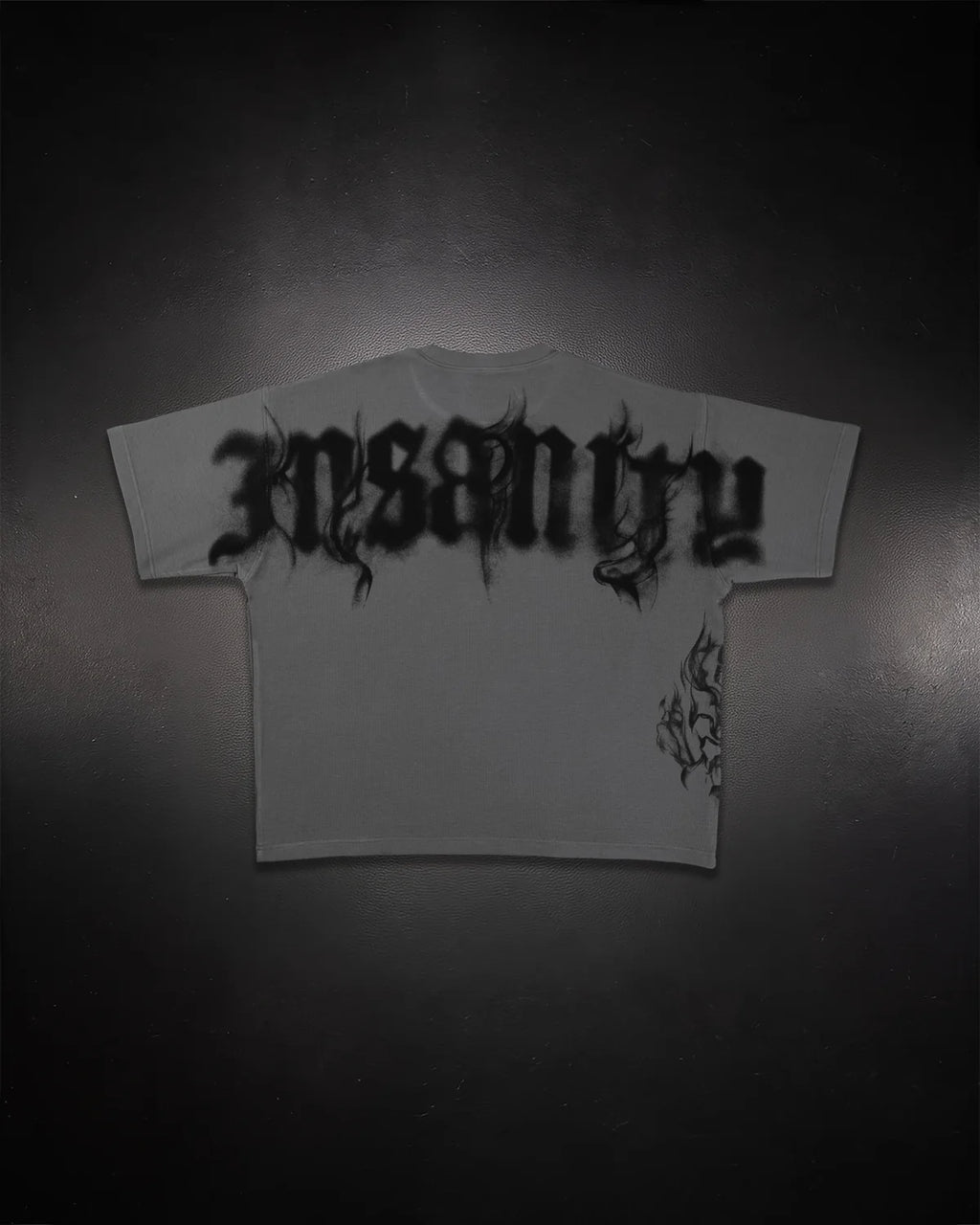 CONTROLLED INSANITY Smoked Out Gray in Black Pump Cover