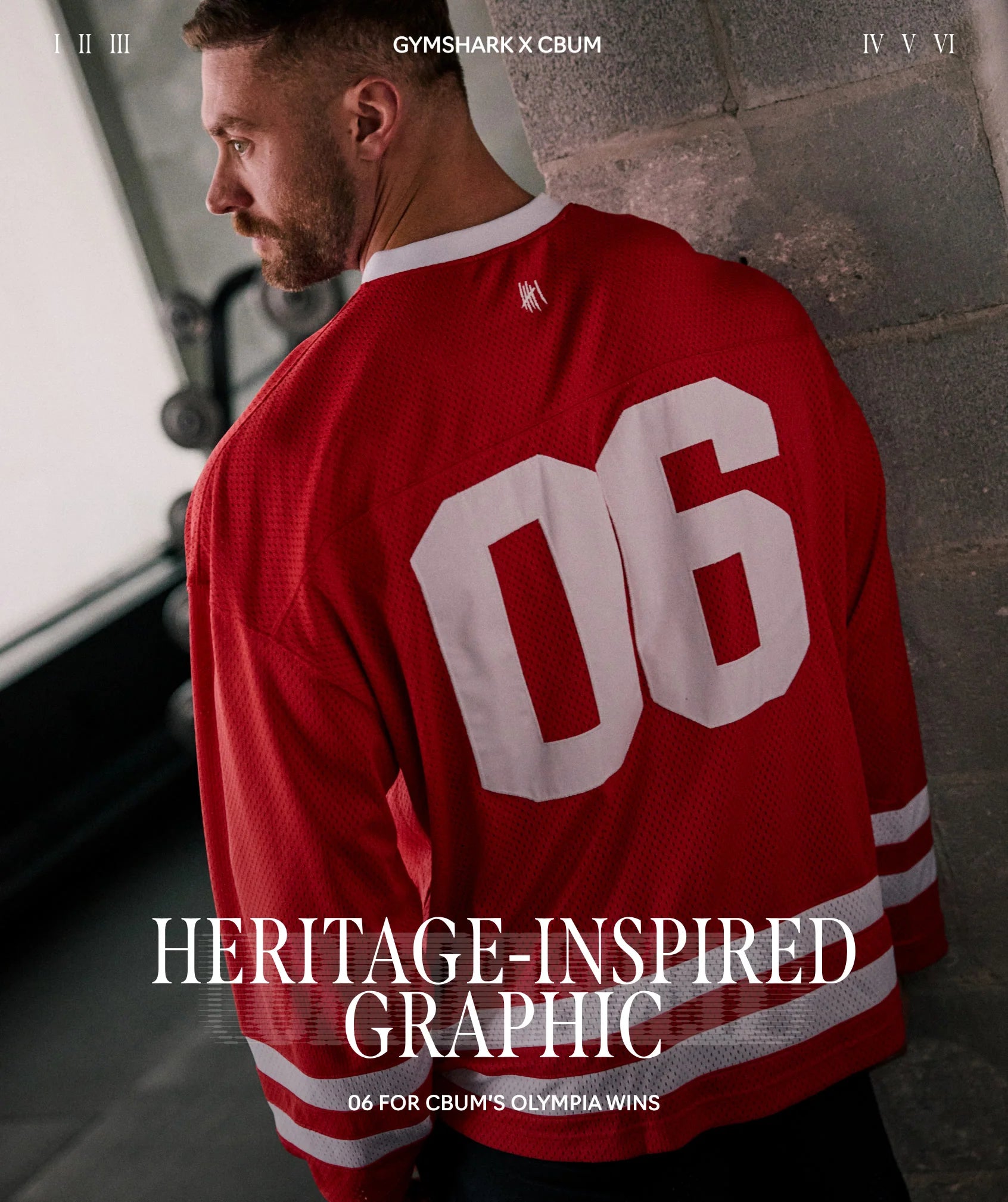 Gymshark x CBUM Hockey Jersey