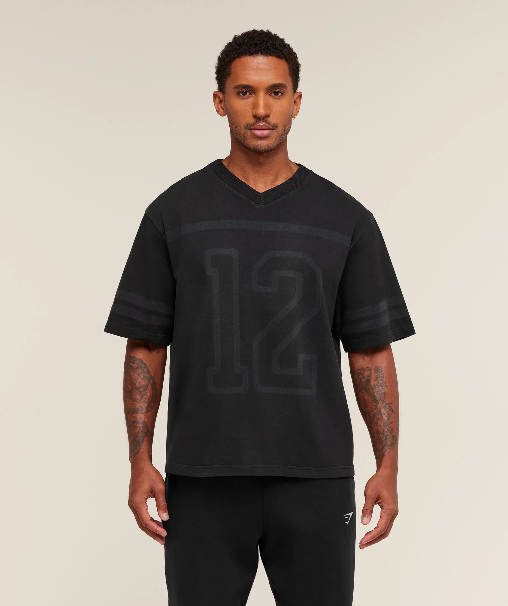 Gymshark Collegiate Washed Jersey T-Shirt