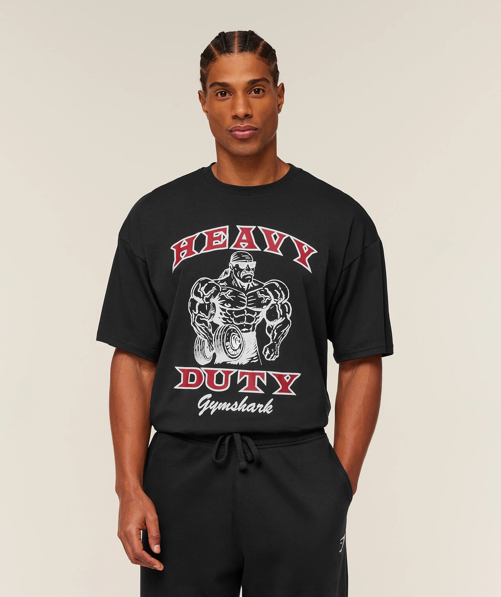 Gymshark Heavy Duty Bro Graphic T-Shirt