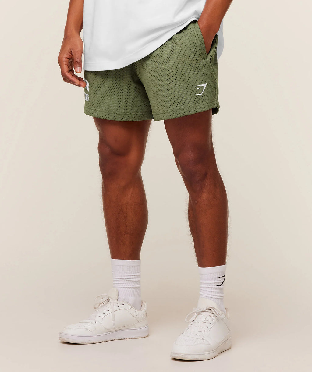 Gymshark Lifting Mesh 5" Shorts