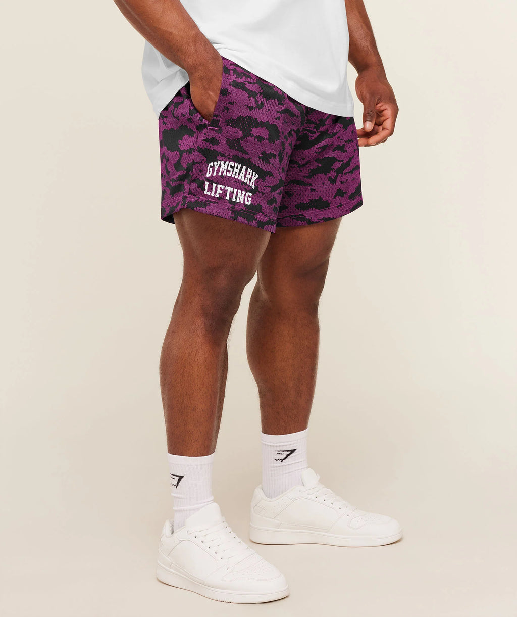 Gymshark Lifting Mesh 5" Shorts