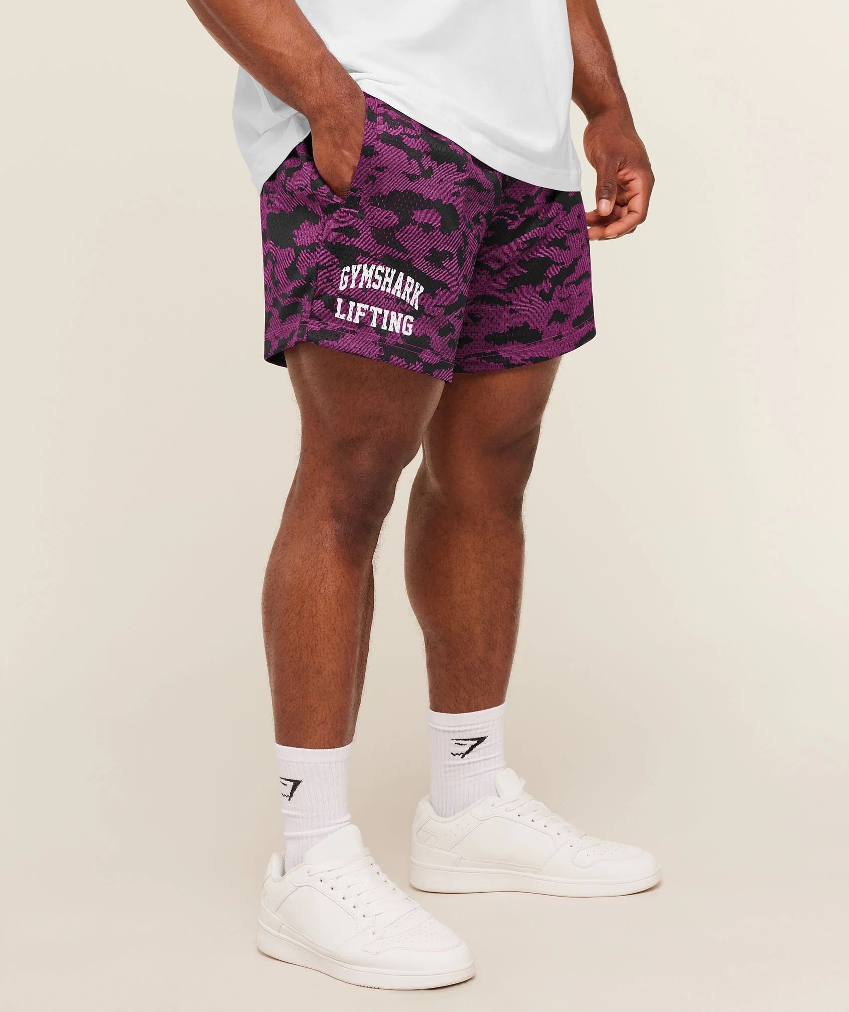 Gymshark Lifting Mesh 5" Shorts