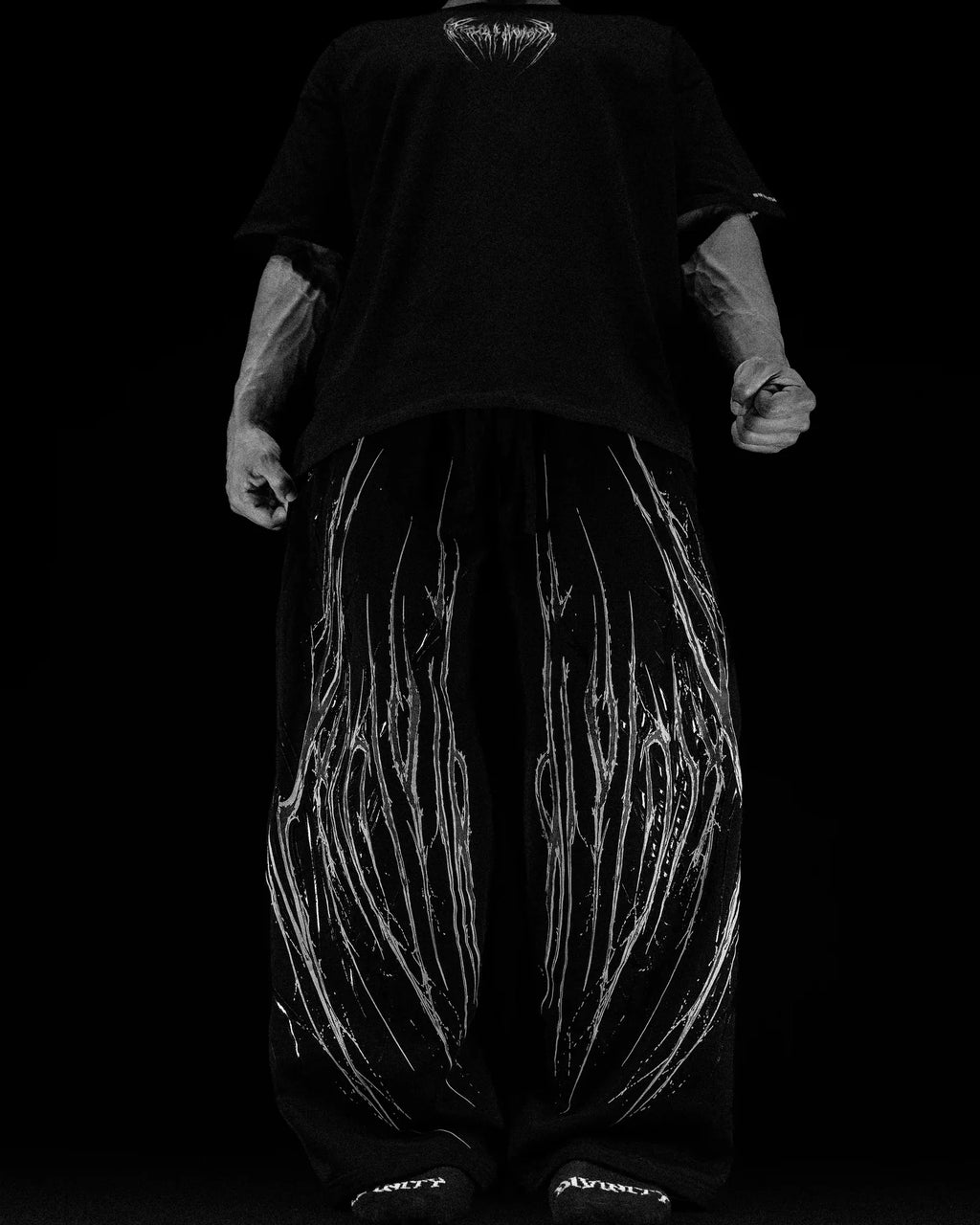 Breathedivinity Venom Texture Symbiote Banana sweatpants